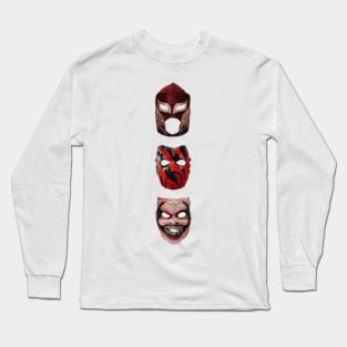 pro wrestling mask Long Sleeve T-Shirt